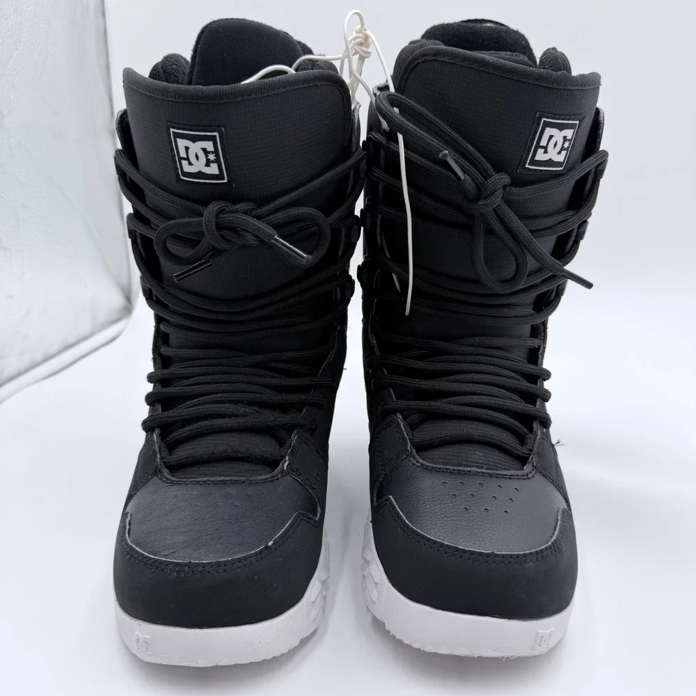DC Phase 2023 Mens Snowboard Boots Black White ADYO200053 Size 7